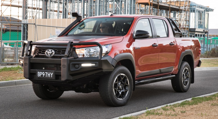 Toyota launches Hilux Rugged X, Rogue and Rugged variants in Australia – aimed at urban adventurers 807641