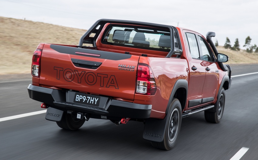 Toyota launches Hilux Rugged X, Rogue and Rugged variants in Australia – aimed at urban adventurers 807644