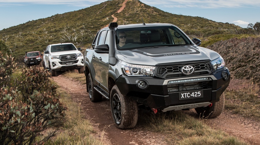 Toyota launches Hilux Rugged X, Rogue and Rugged variants in Australia – aimed at urban adventurers 807662