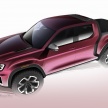 Volkswagen small pick-up concept teased, Brazil debut