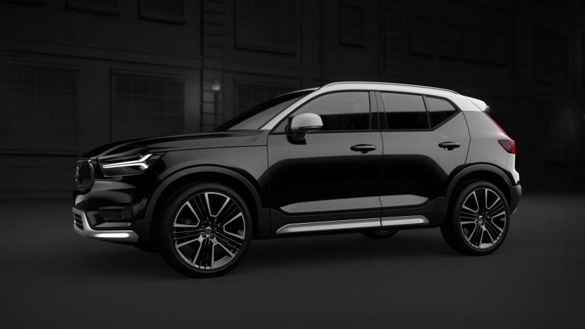 Volvo XC40 now offered with an exterior styling kit 801645