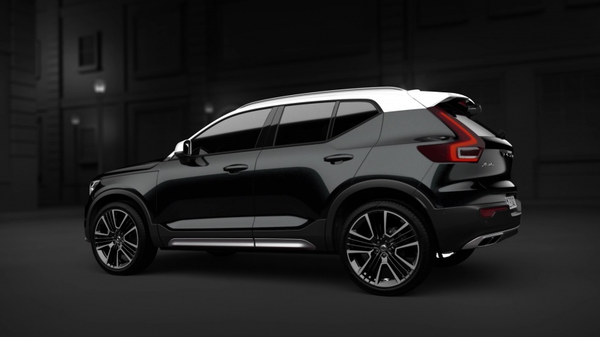Volvo XC40 now offered with an exterior styling kit 801647