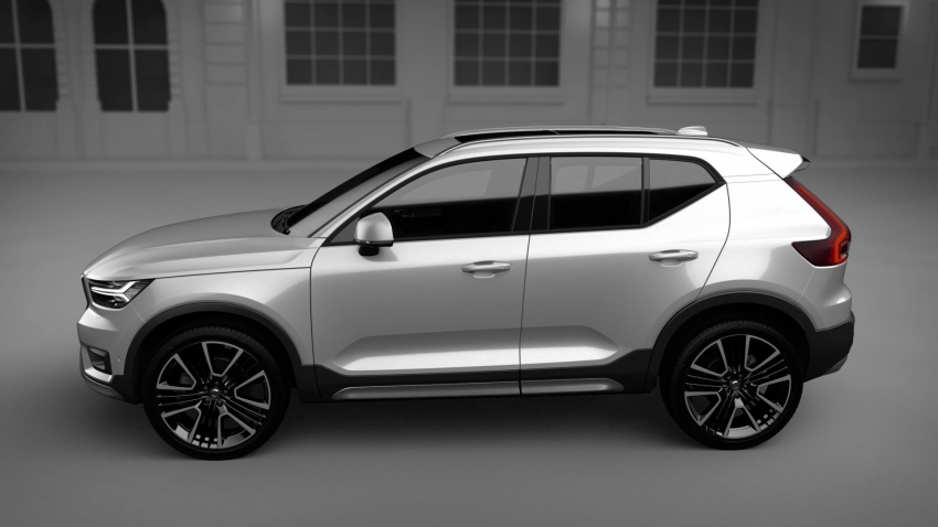Volvo XC40 now offered with an exterior styling kit 801651