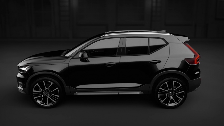 Volvo XC40 now offered with an exterior styling kit 801652