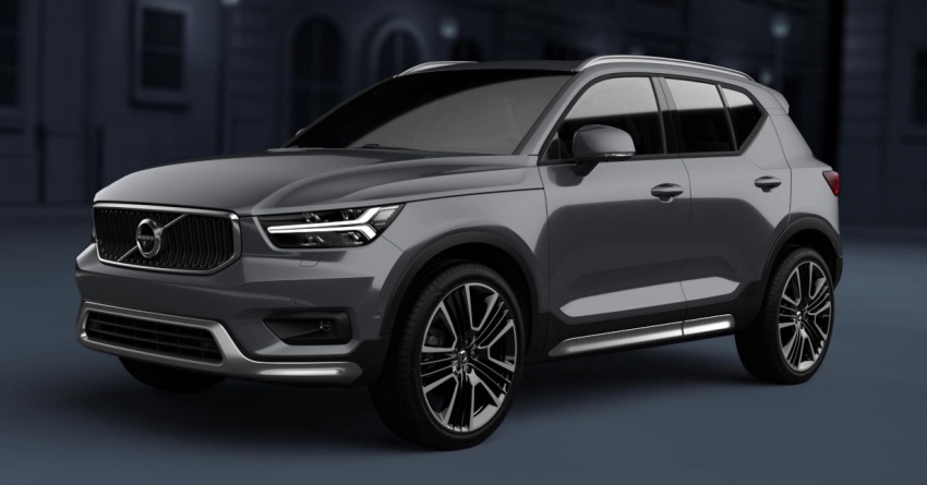 Volvo XC40 now offered with an exterior styling kit 801653