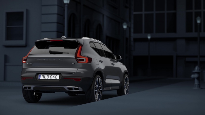 Volvo XC40 now offered with an exterior styling kit 801640