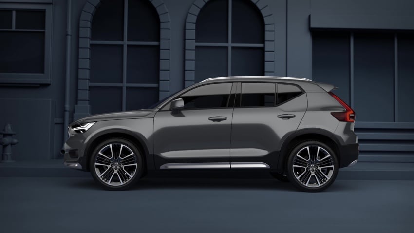 Volvo XC40 now offered with an exterior styling kit 801641