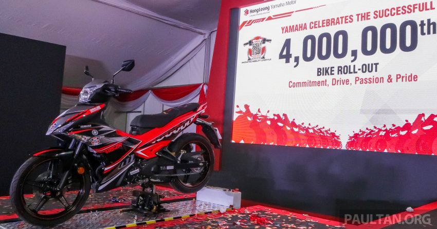 Hong Leong Yamaha Malaysia 4 million bike milestone 812013
