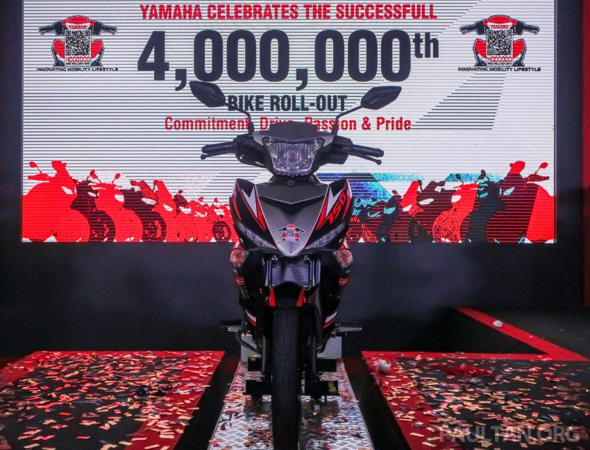 Hong Leong Yamaha Malaysia 4 million bike milestone 812015
