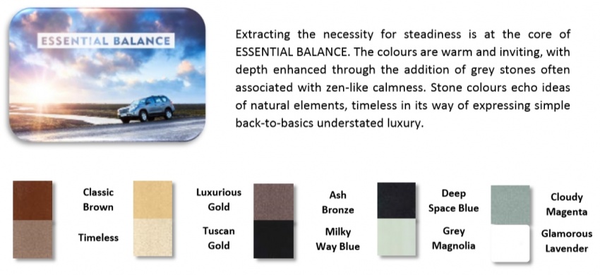 Nippon Paint’s Trend Colours for Mobility 2018-2019 – 40 automotive colours projected to trend next in Asia 804410