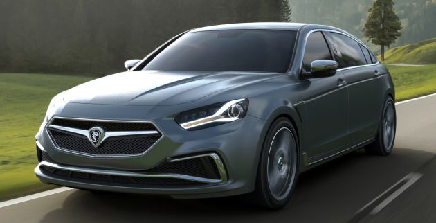 Proton Perdana Executive – rekaan luaran sepenuhnya