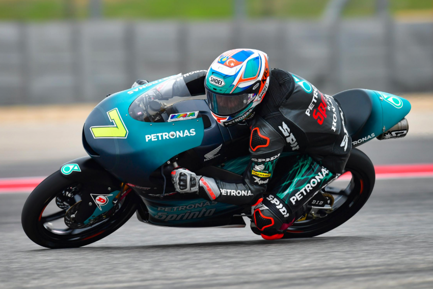 Malaysian racer Hafizh gains points in French MotoGP 818925