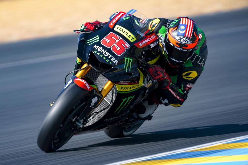 Malaysian racer Hafizh gains points in French MotoGP 818933