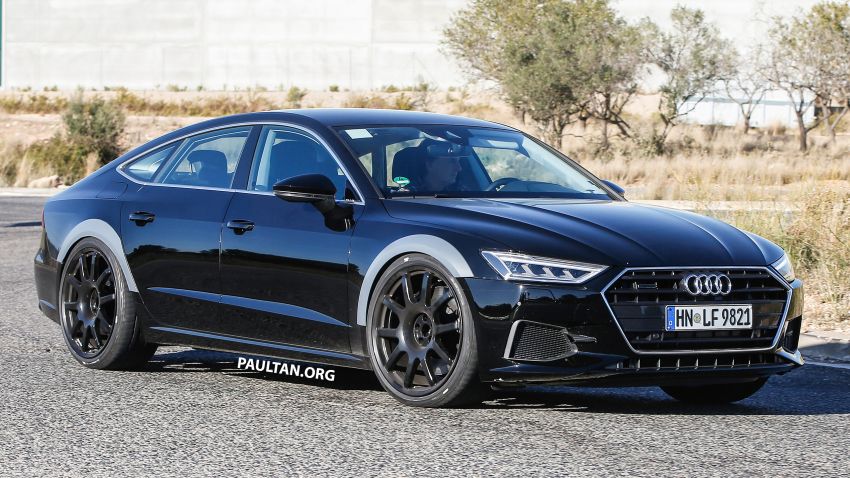 SPIED: 2019 Audi RS7 prototype spotted once again 816207