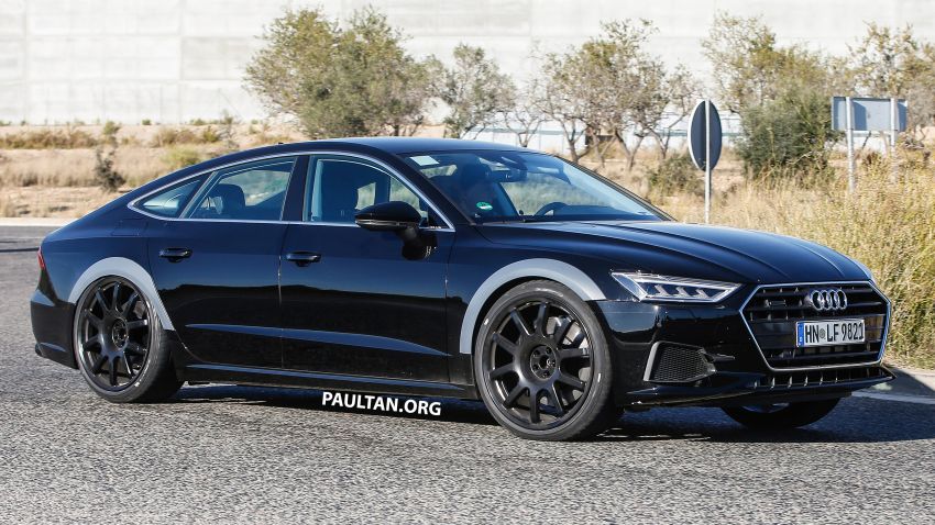 SPIED: 2019 Audi RS7 prototype spotted once again 816208