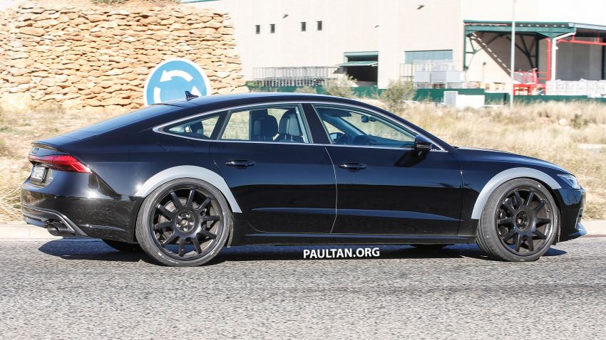 SPIED: 2019 Audi RS7 prototype spotted once again 816211
