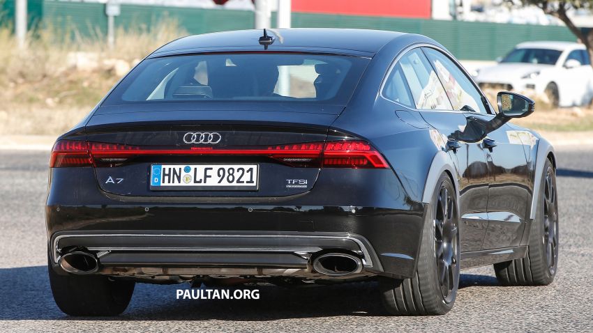 SPIED: 2019 Audi RS7 prototype spotted once again 816213