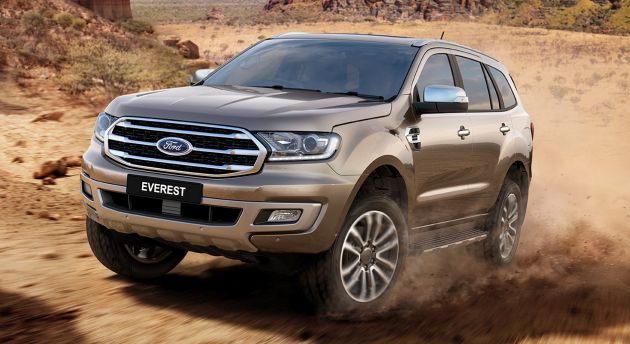 Ford Everest 2019 guna enjin diesel 2.0 biturbo 213 PS