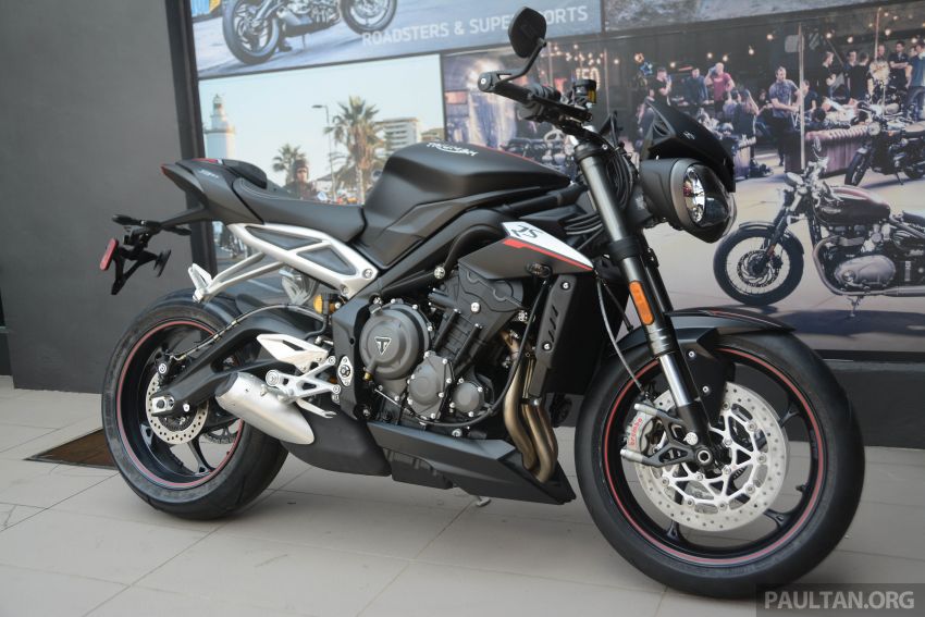 2019 Triumph Street Triple 765RS in new colours – priced at RM62,900, 765S at RM49k, 765R at RM57k 818061