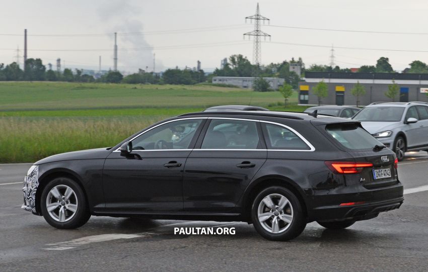 SPYSHOTS: B9 Audi A4 Avant facelift seen testing 820787