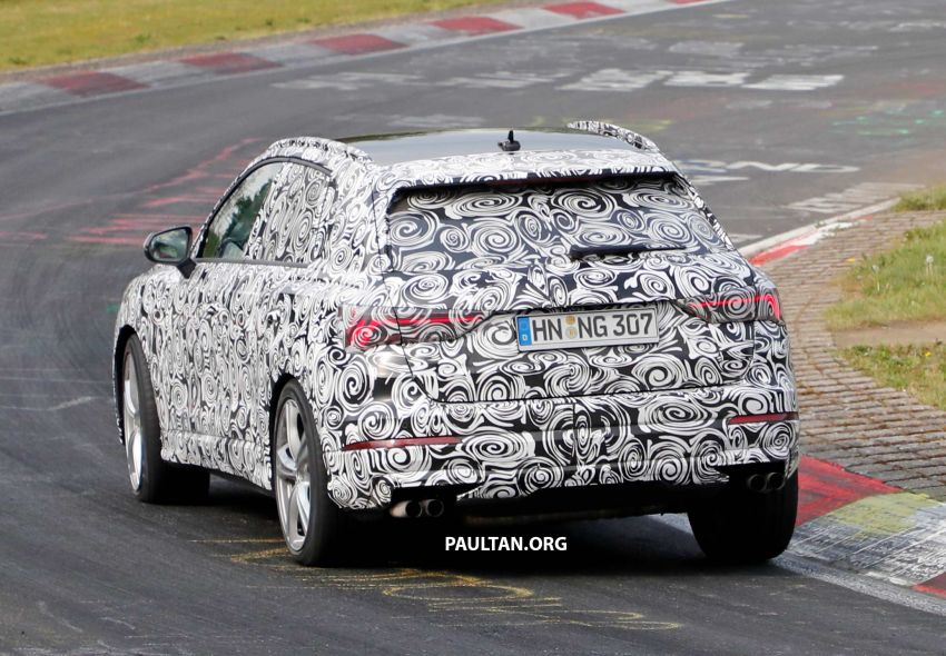 SPYSHOTS: Audi RS Q3 testing at the Nurburgring 819840