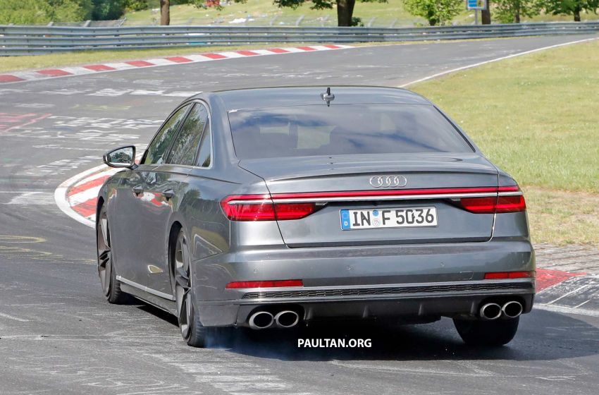 SPYSHOTS: 2019 Audi S8 spotted at the Nurburgring 820578
