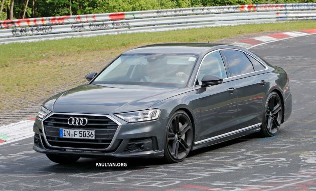SPYSHOTS: 2019 Audi S8 spotted at the Nurburgring