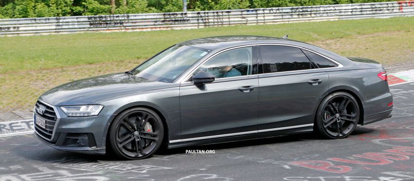 SPYSHOTS: 2019 Audi S8 spotted at the Nurburgring 820574