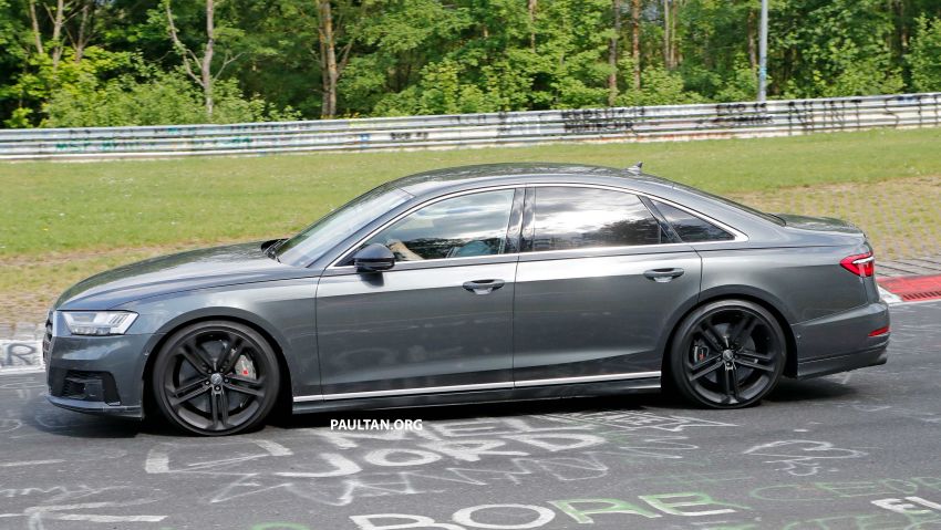 SPYSHOTS: 2019 Audi S8 spotted at the Nurburgring 820575