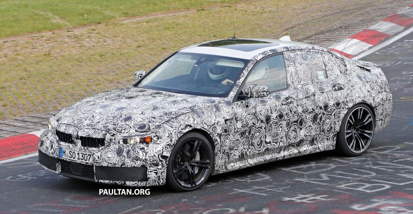 SPYSHOTS: G80 BMW M3 spotted testing at the ‘Ring 818530