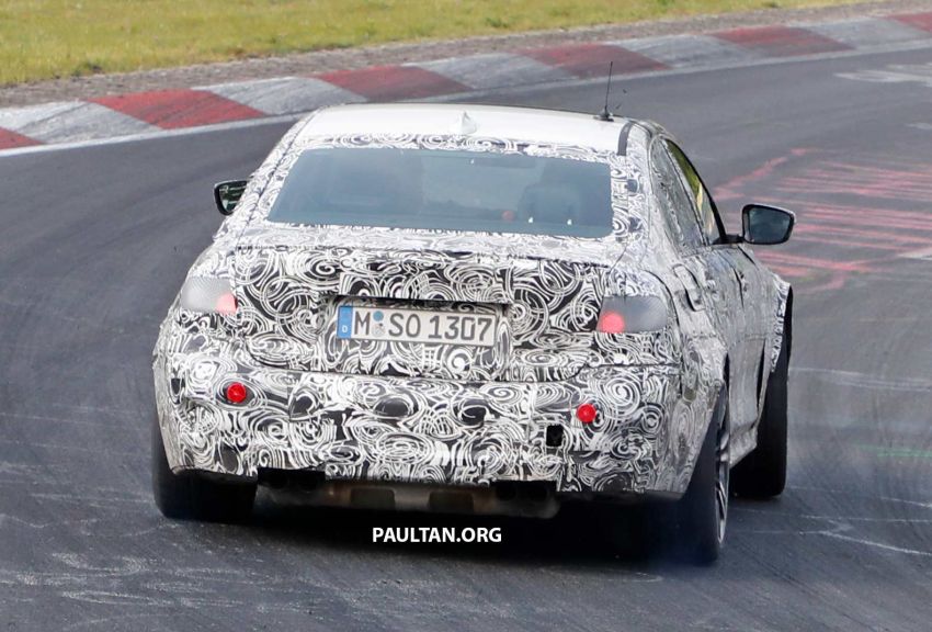SPYSHOTS: G80 BMW M3 spotted testing at the ‘Ring 818538