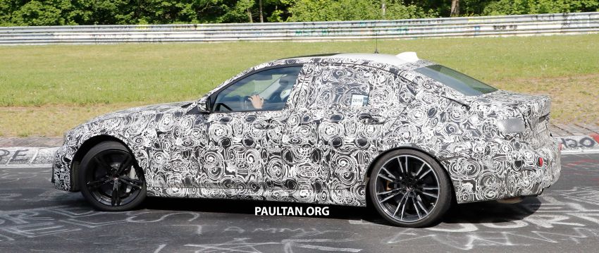 SPYSHOTS: G80 BMW M3 spotted testing at the ‘Ring 818520