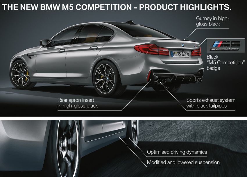 F90 BMW M5 Competition – 625 hp, sharper, louder 817037