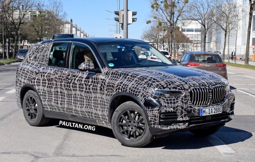 G05 BMW X5 officially teased, spyshots show interior 820675