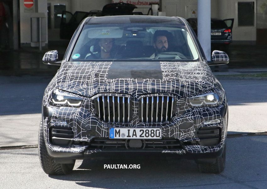 G05 BMW X5 officially teased, spyshots show interior 820665