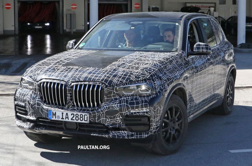 G05 BMW X5 officially teased, spyshots show interior 820666