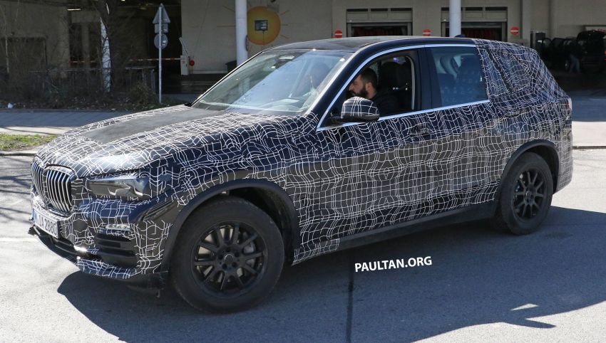 G05 BMW X5 officially teased, spyshots show interior 820667