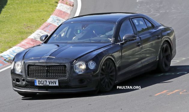 SPYSHOTS: 2019 Bentley Flying Spur caught again