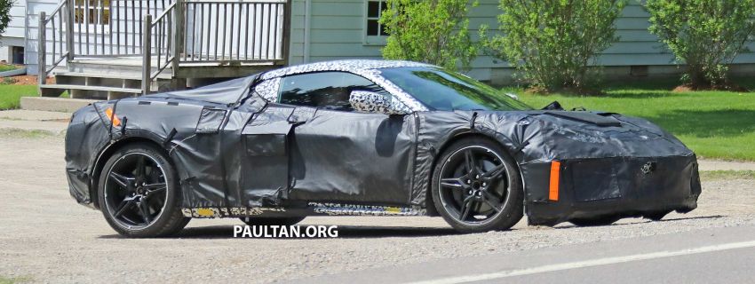SPIED: Mid-engined Chevrolet Corvette spotted again 819561