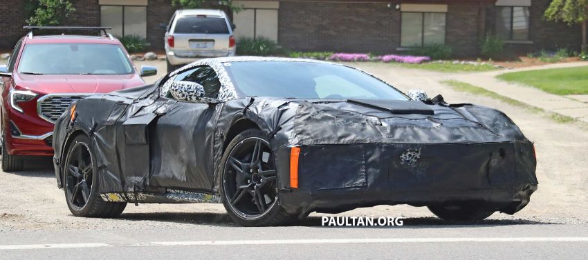 SPIED: Mid-engined Chevrolet Corvette spotted again 819565