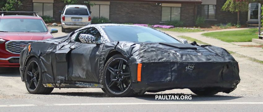 SPIED: Mid-engined Chevrolet Corvette spotted again 819566