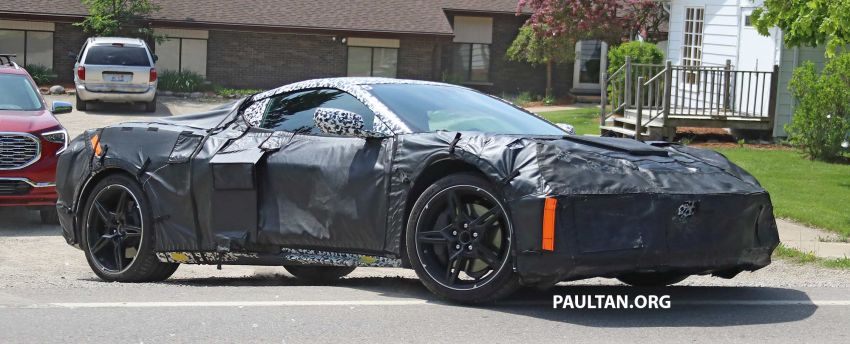 SPIED: Mid-engined Chevrolet Corvette spotted again 819569