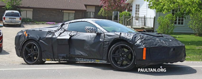 SPIED: Mid-engined Chevrolet Corvette spotted again 819570