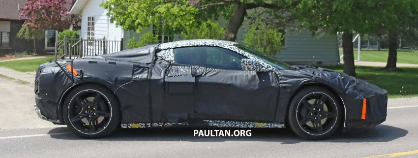 SPIED: Mid-engined Chevrolet Corvette spotted again 819573