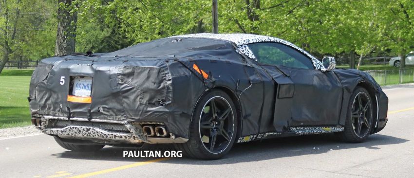 SPIED: Mid-engined Chevrolet Corvette spotted again 819577