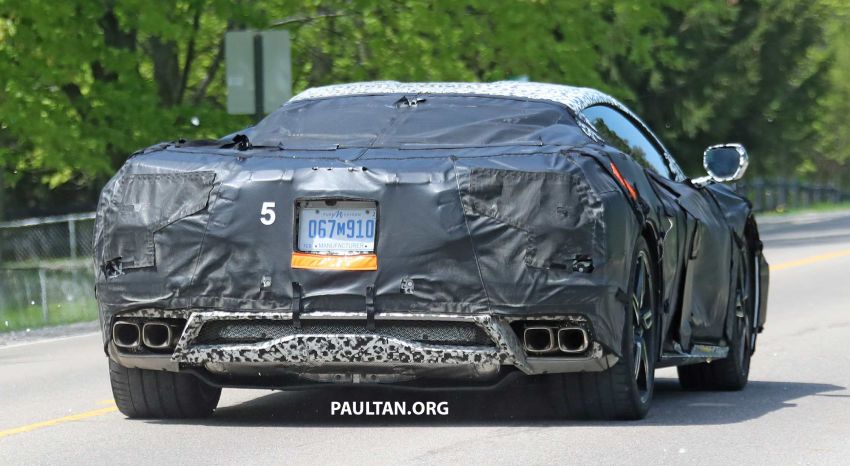SPIED: Mid-engined Chevrolet Corvette spotted again 819580