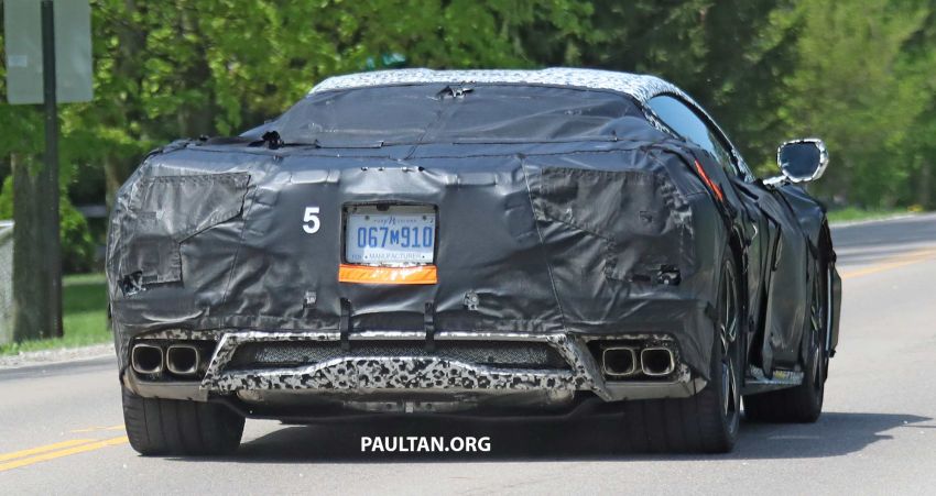 SPIED: Mid-engined Chevrolet Corvette spotted again 819581