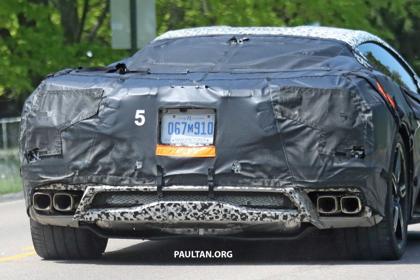 SPIED: Mid-engined Chevrolet Corvette spotted again 819590