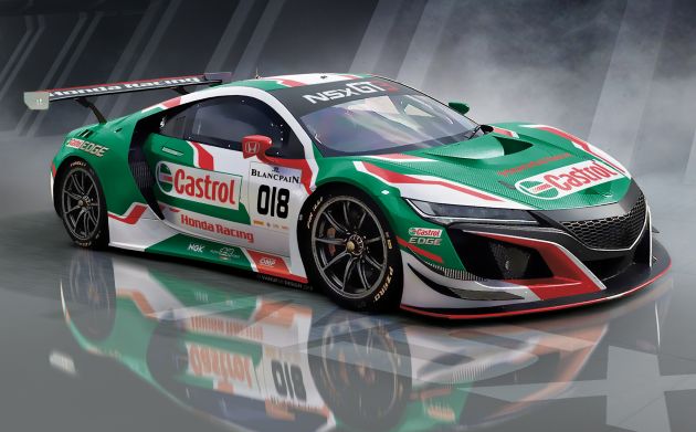 Castrol Honda Racing NSX GT3 heads to 24 Hours Spa