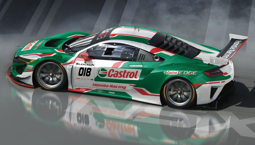 Castrol Honda Racing NSX GT3 heads to 24 Hours Spa 819238